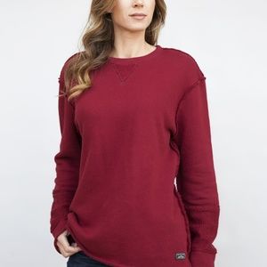 Burgandy Kimes Ranch Lucy Crewneck Medium